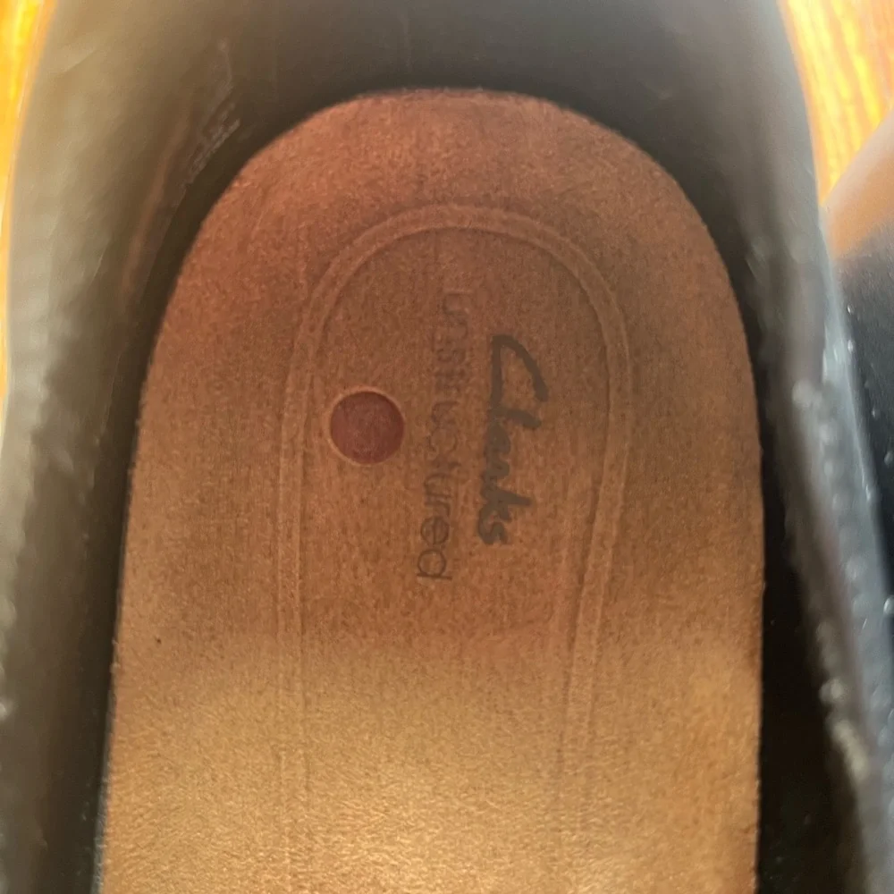 Clarks Women's Black Mary Jane Shoes - Picture 2 of 9